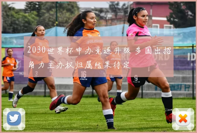 2030世界杯申办竞逐升级 多国出招角力主办权归属结果待定